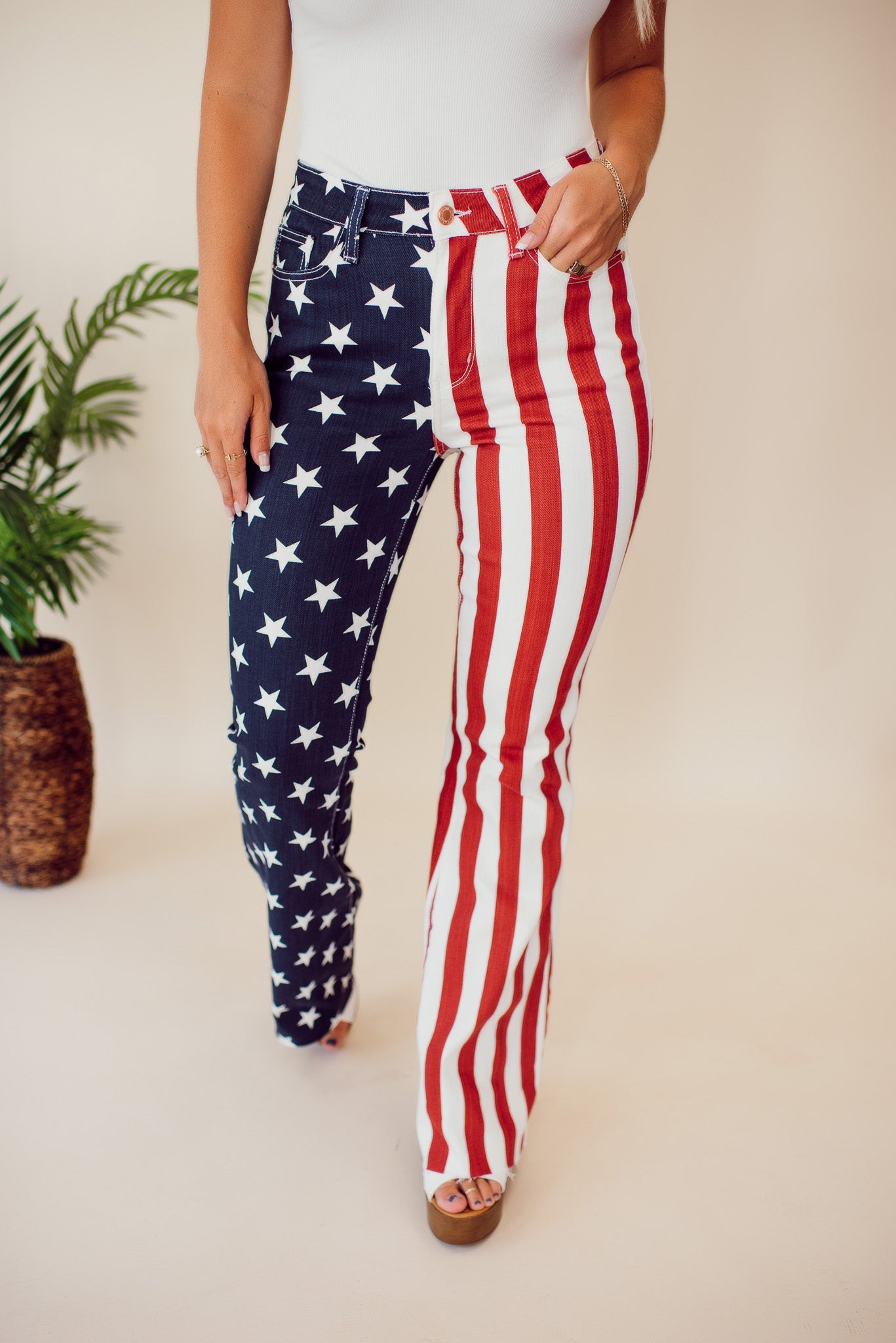 Judy Blue All American Girl Flares