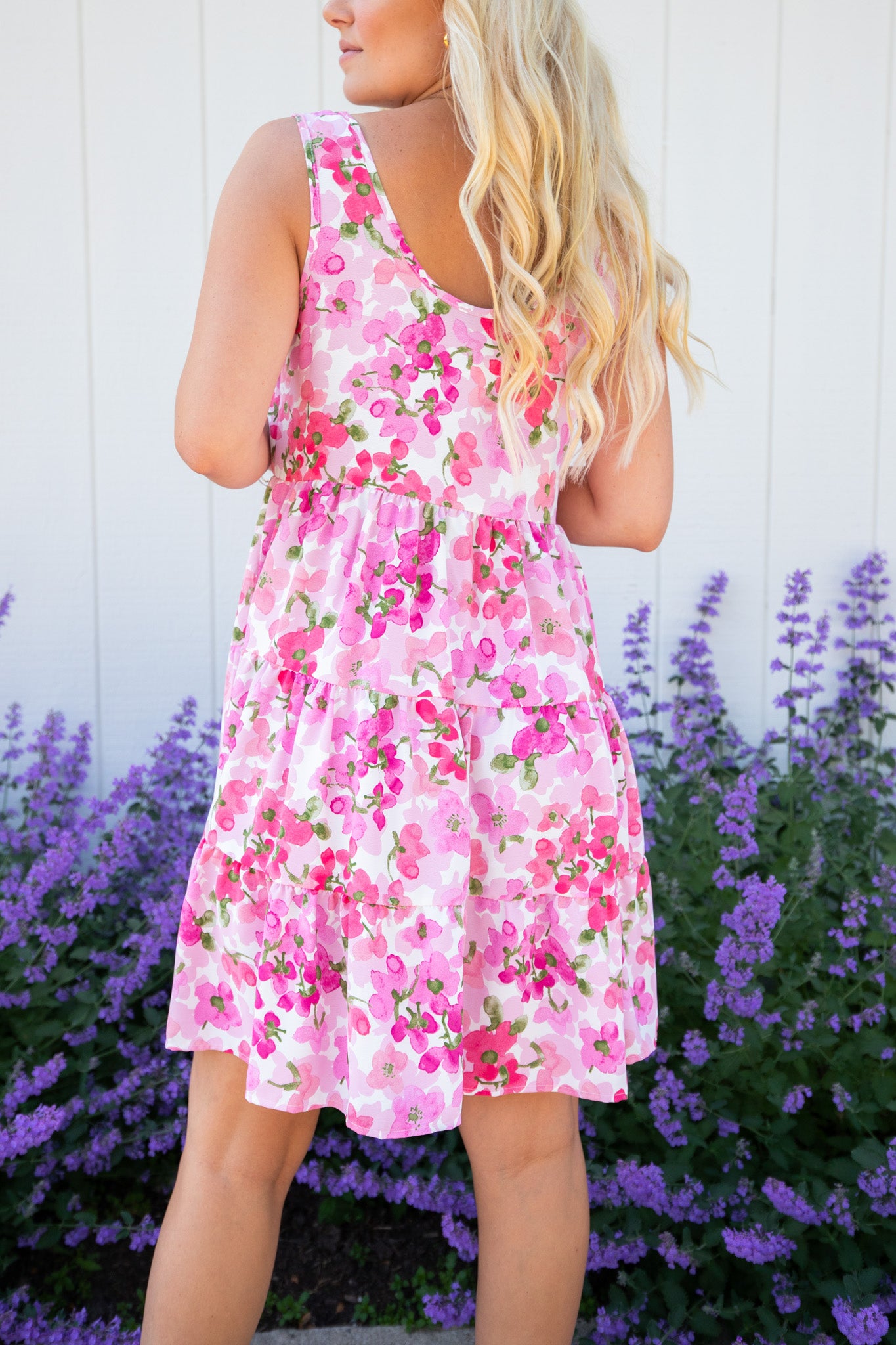 Pickin' Wildflowers Dress (Pink)