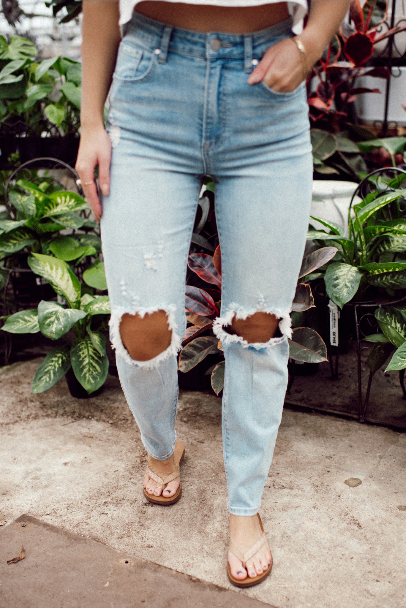 The Steph Mom Jeans (Light Wash)