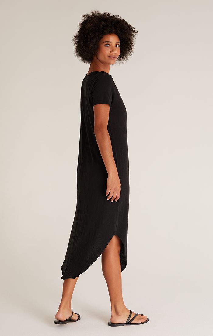 Z Supply Pocket Tee Reverie Dress (Black)
