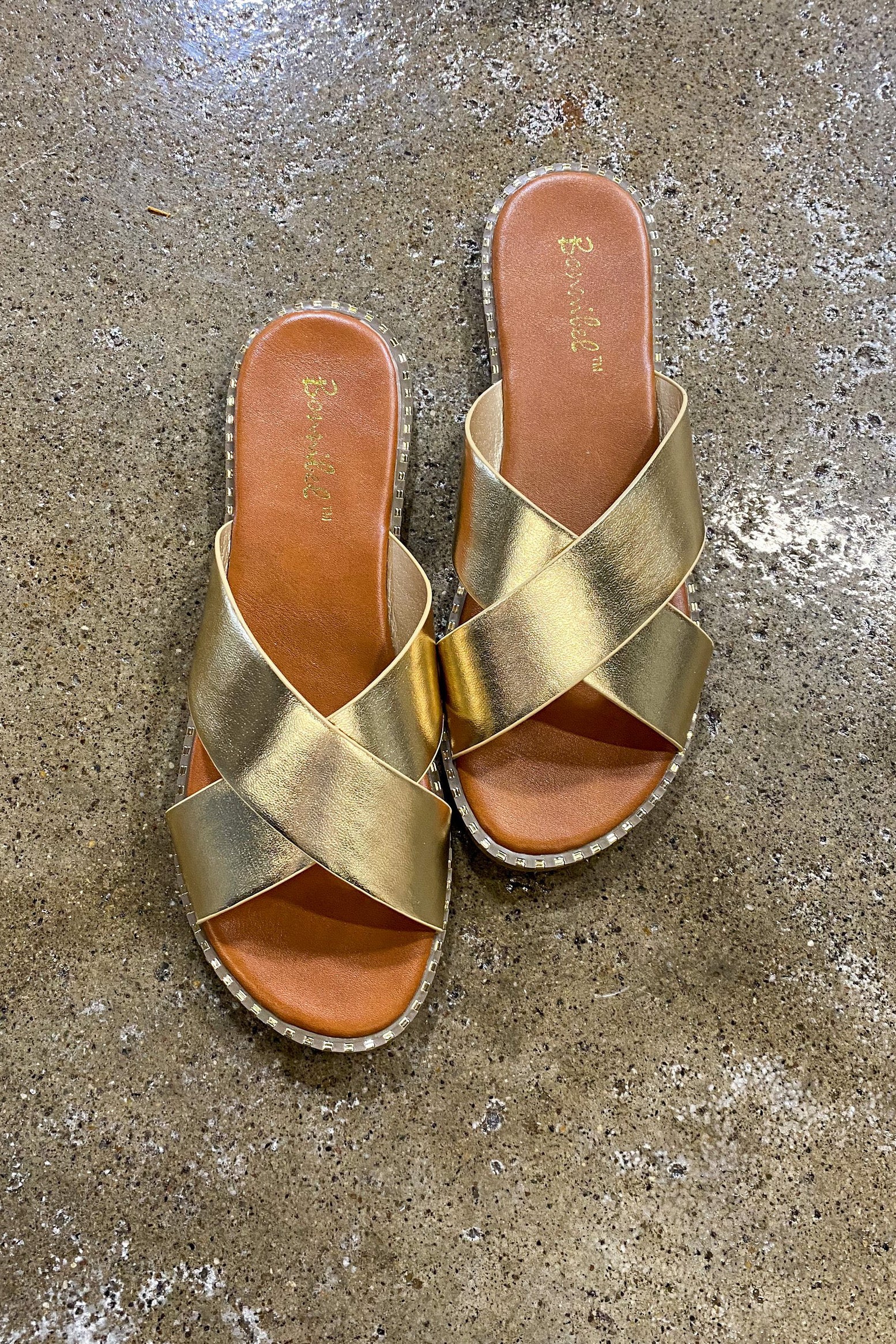 The Micah Sandals (Gold)