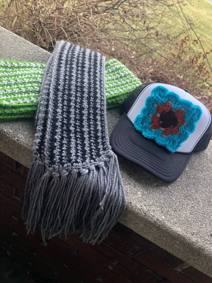 Crochet Trucker Hat