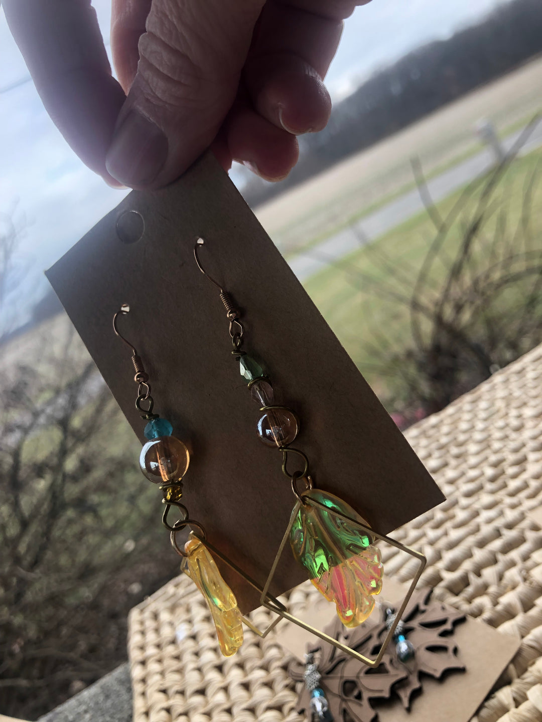 Handmade Beaded Earrings