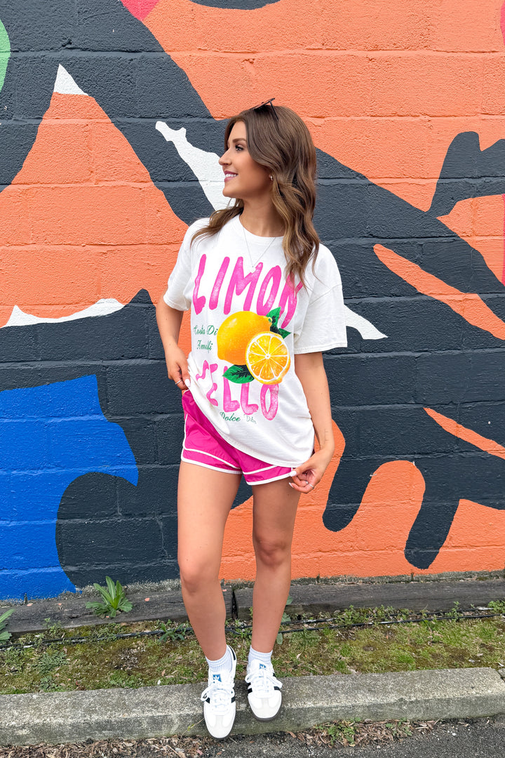 Limoncello Oversized Tee (yellow)