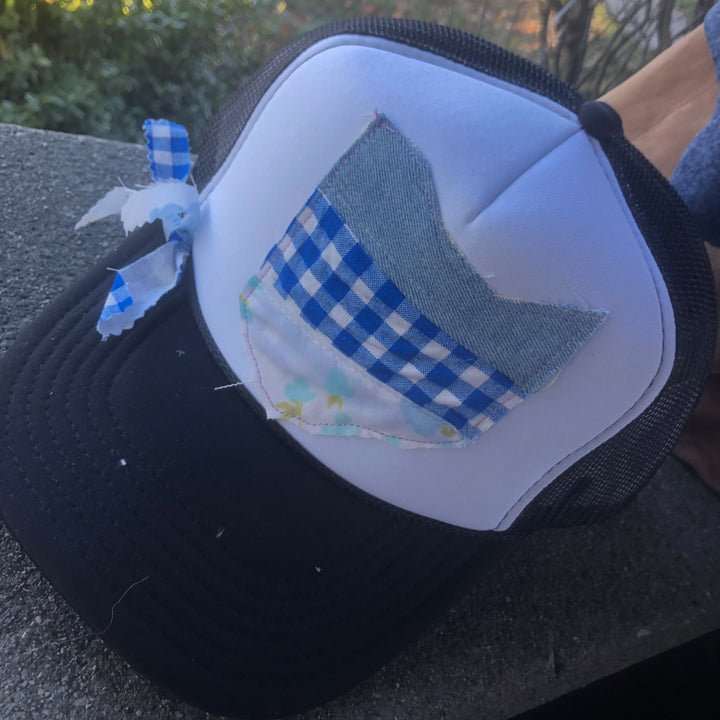 Patchwork Trucker Hat