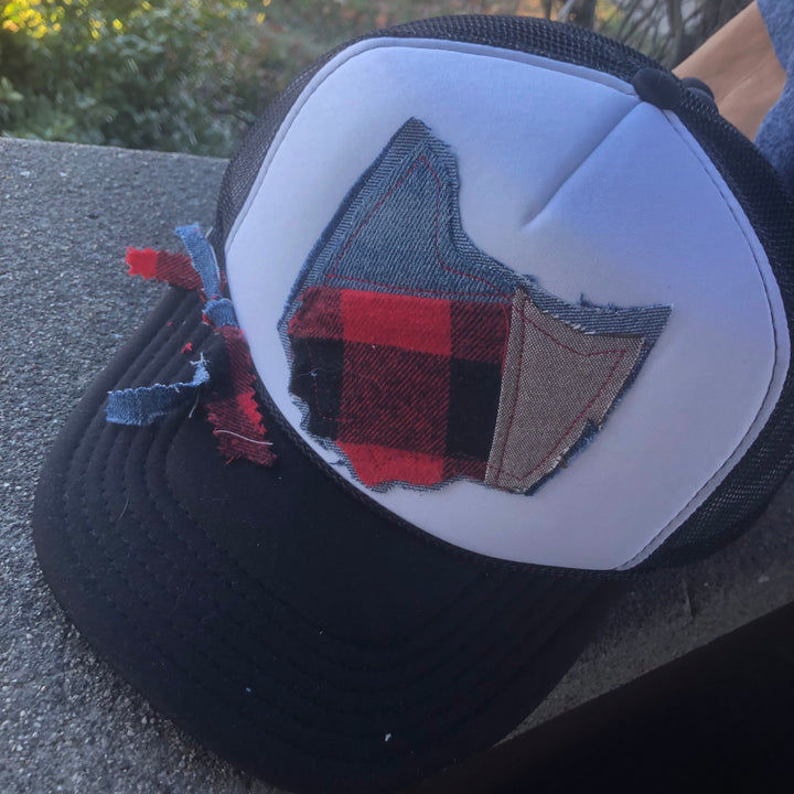 Patchwork Trucker Hat