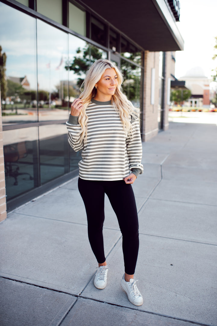 Olive My Love Top (Olive)