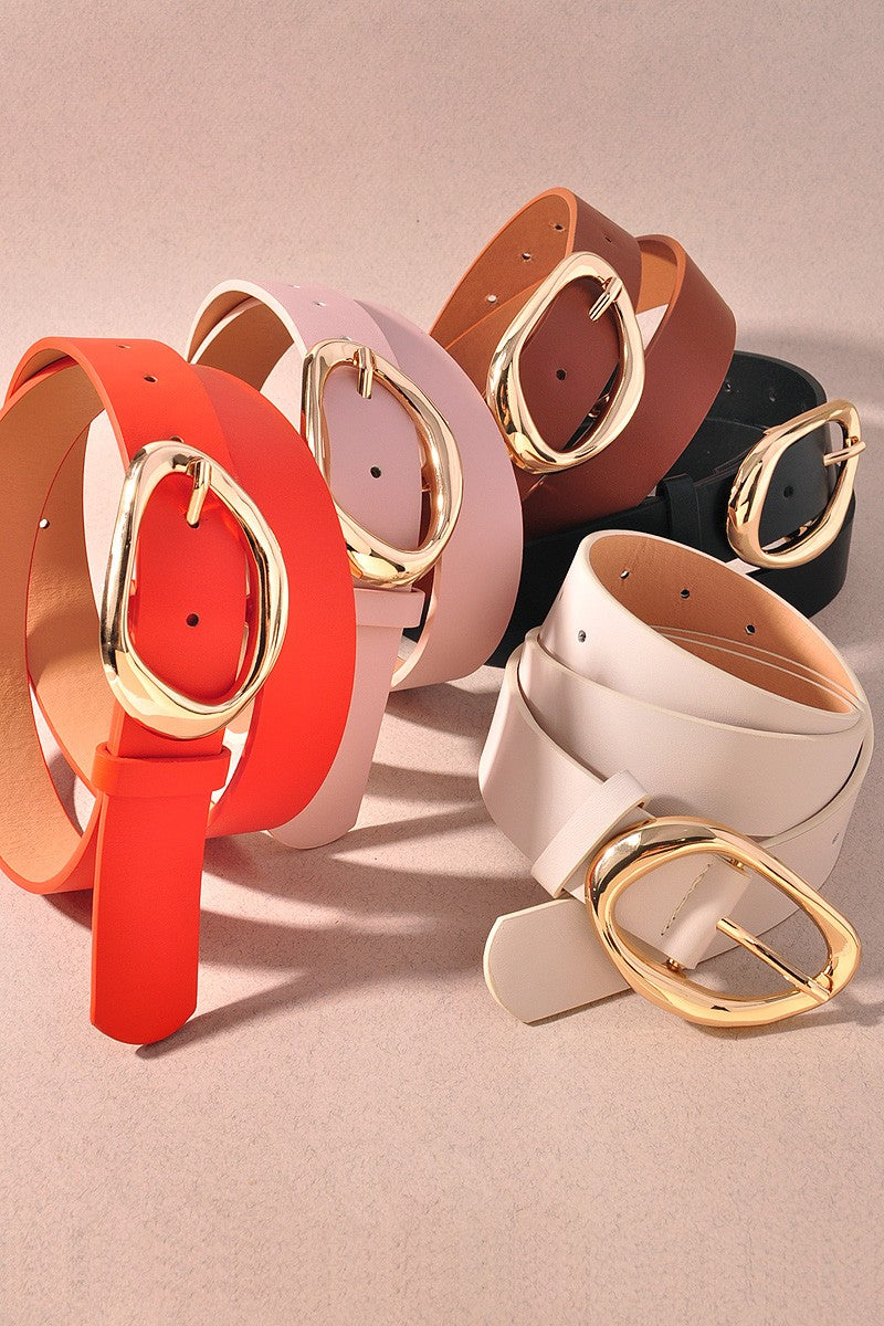 Sculpted Nola Belt (Multiple Colors)