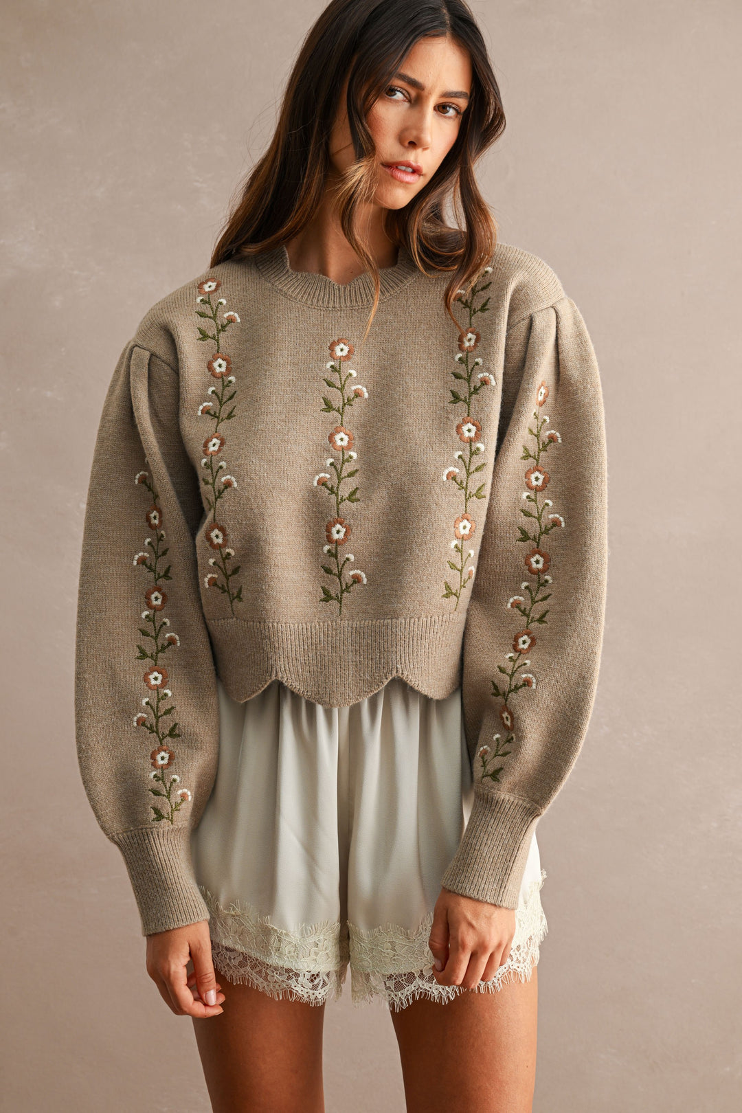 PREORDER Florence Sweater (Mocha)