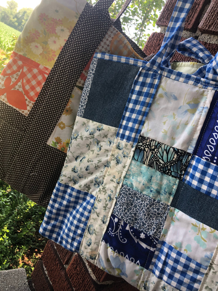Patchwork Pocket Tote