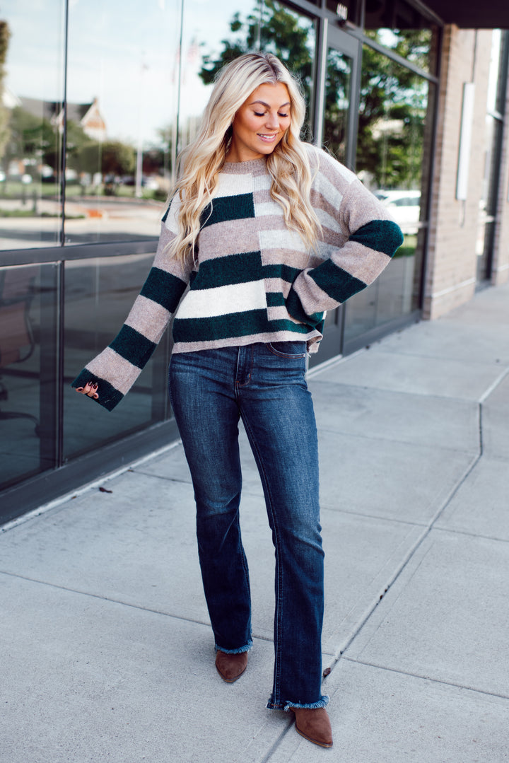 Cider Season Sweater (Hunter Green)