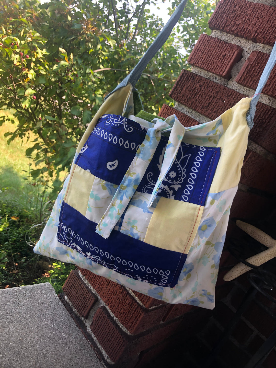 Patchwork Pocket Tote