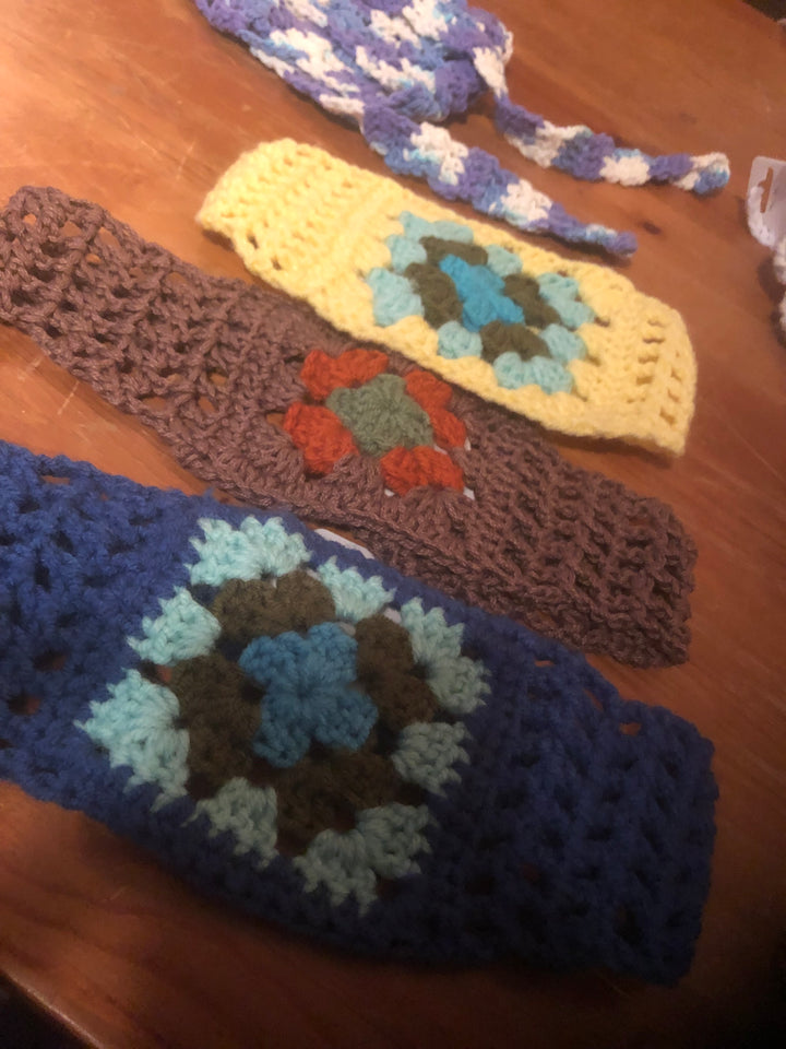 Crochet Headband Scarf