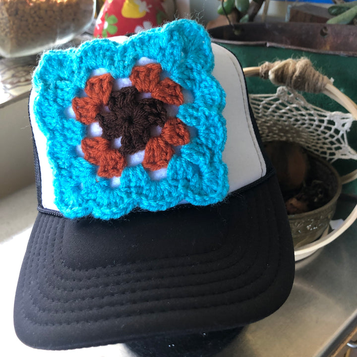 Crochet Trucker Hat