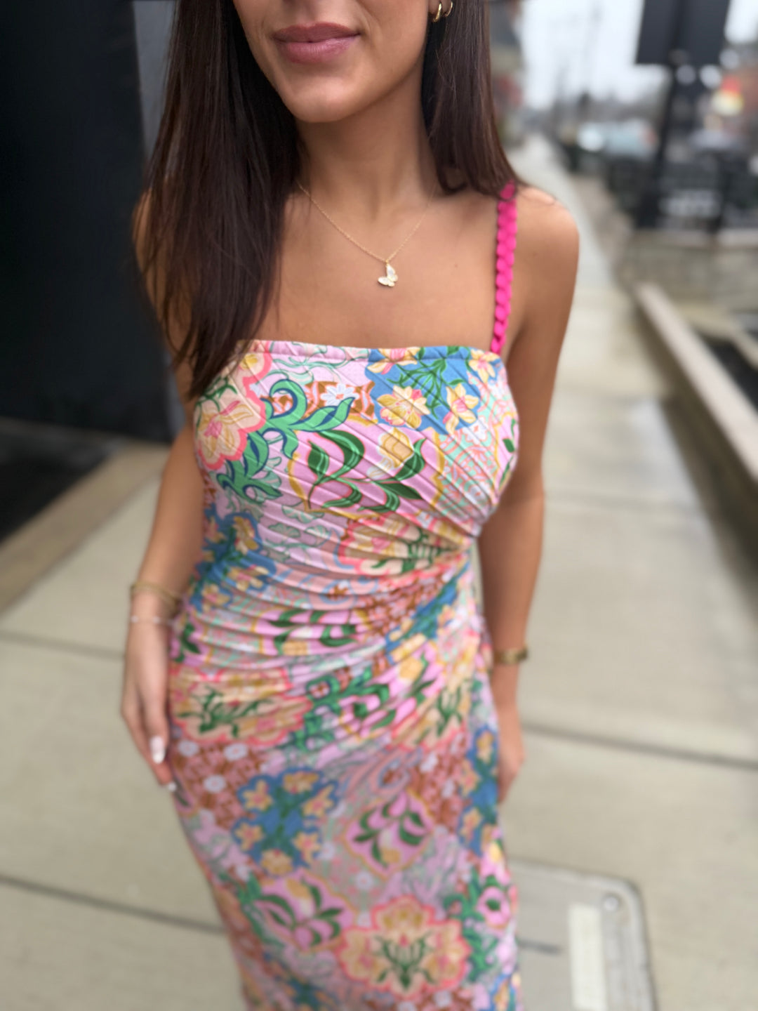 Garden Party Midi Dress