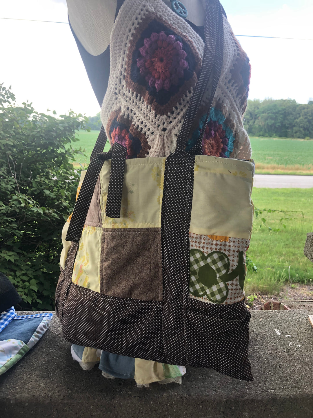 Patchwork Pocket Tote