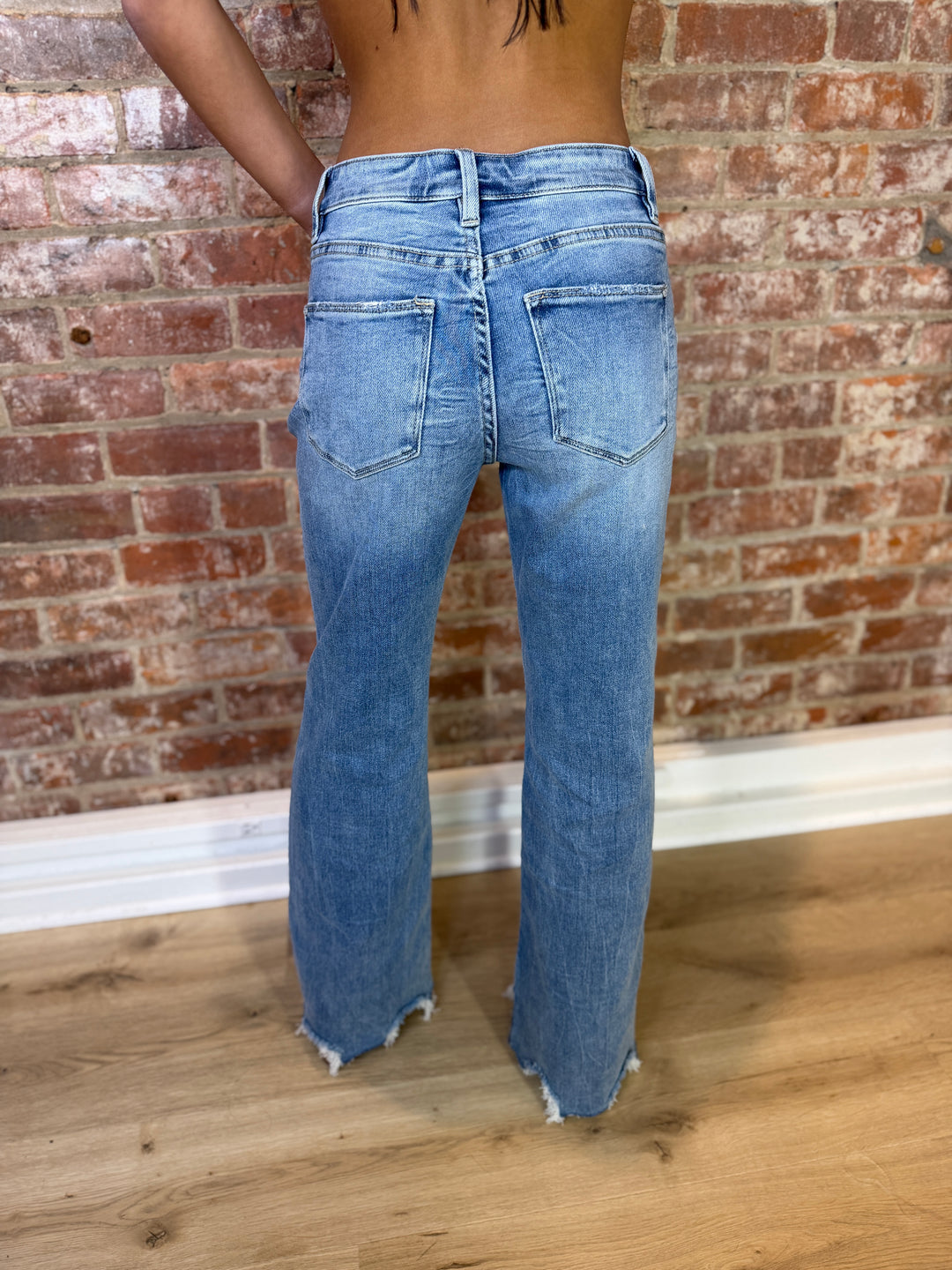 Effie Flare Jeans (Medium Wash)