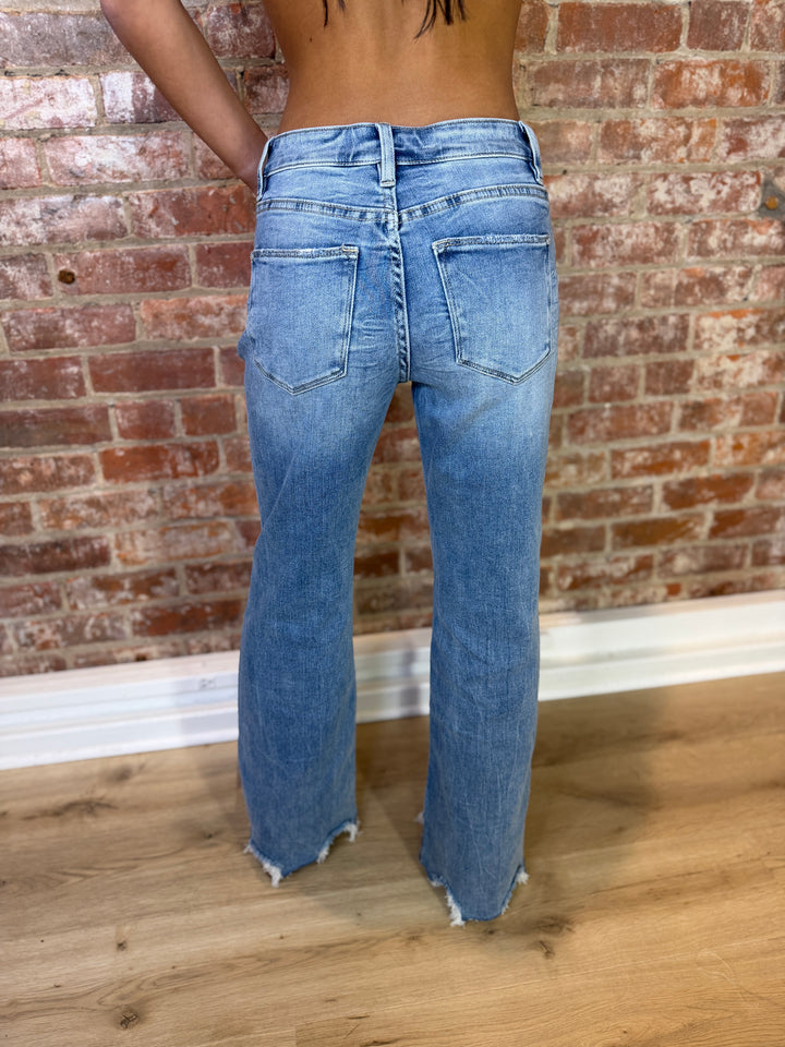 Effie Flare Jeans (Medium Wash)