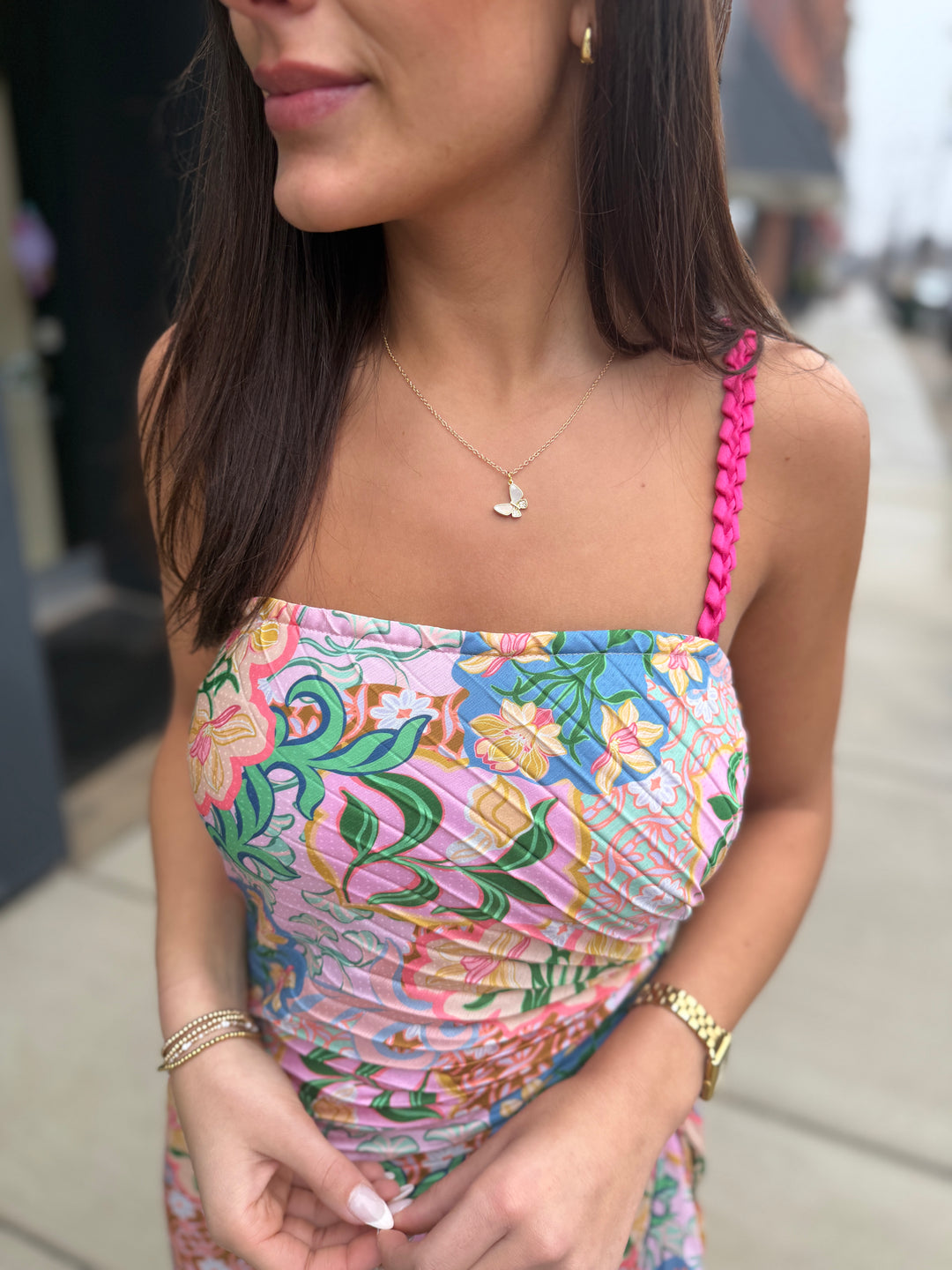 Garden Party Midi Dress