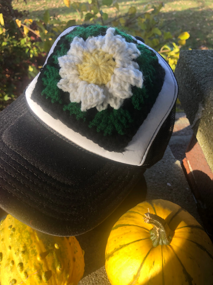 Crochet Trucker Hat