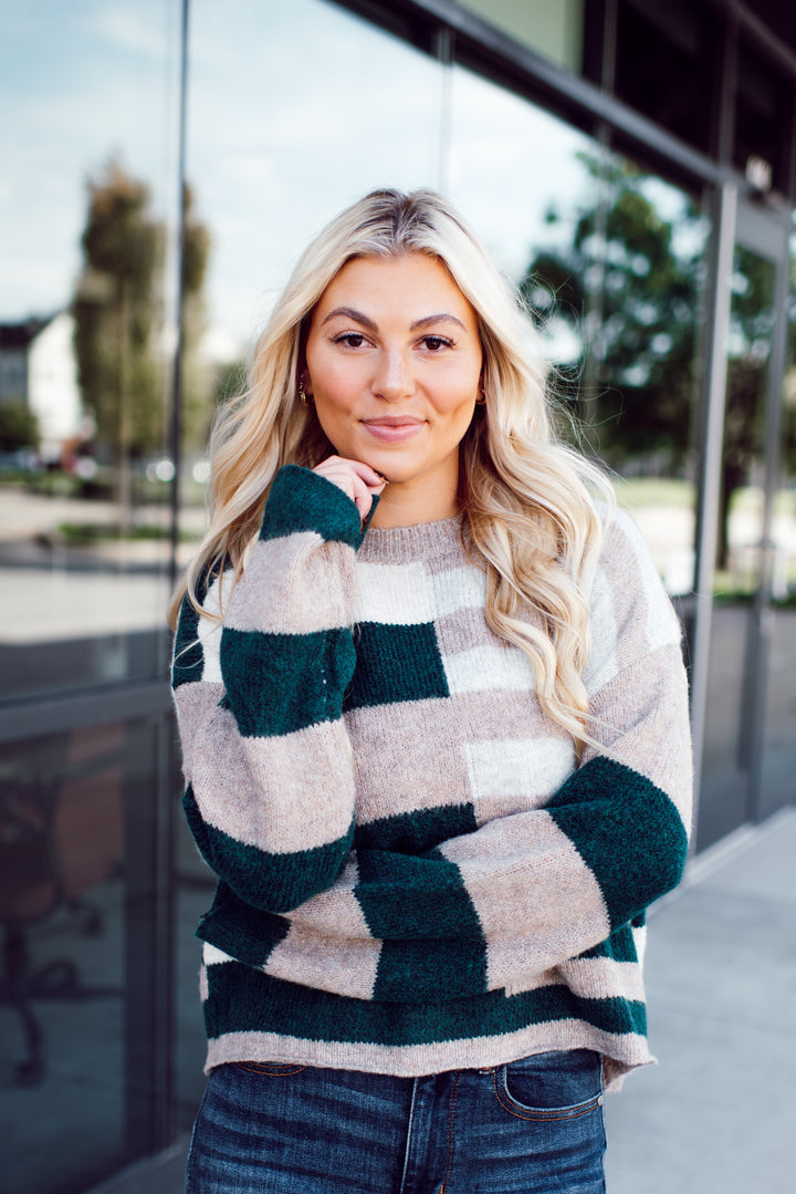 Cider Season Sweater (Hunter Green)