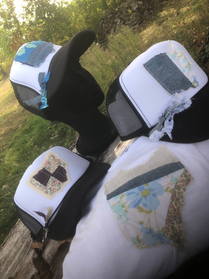 Patchwork Trucker Hat