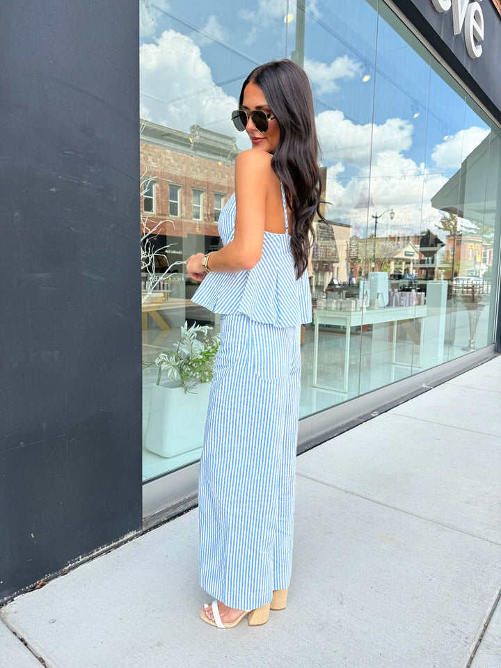 RESTOCK Marina Stripe Set (Blue)