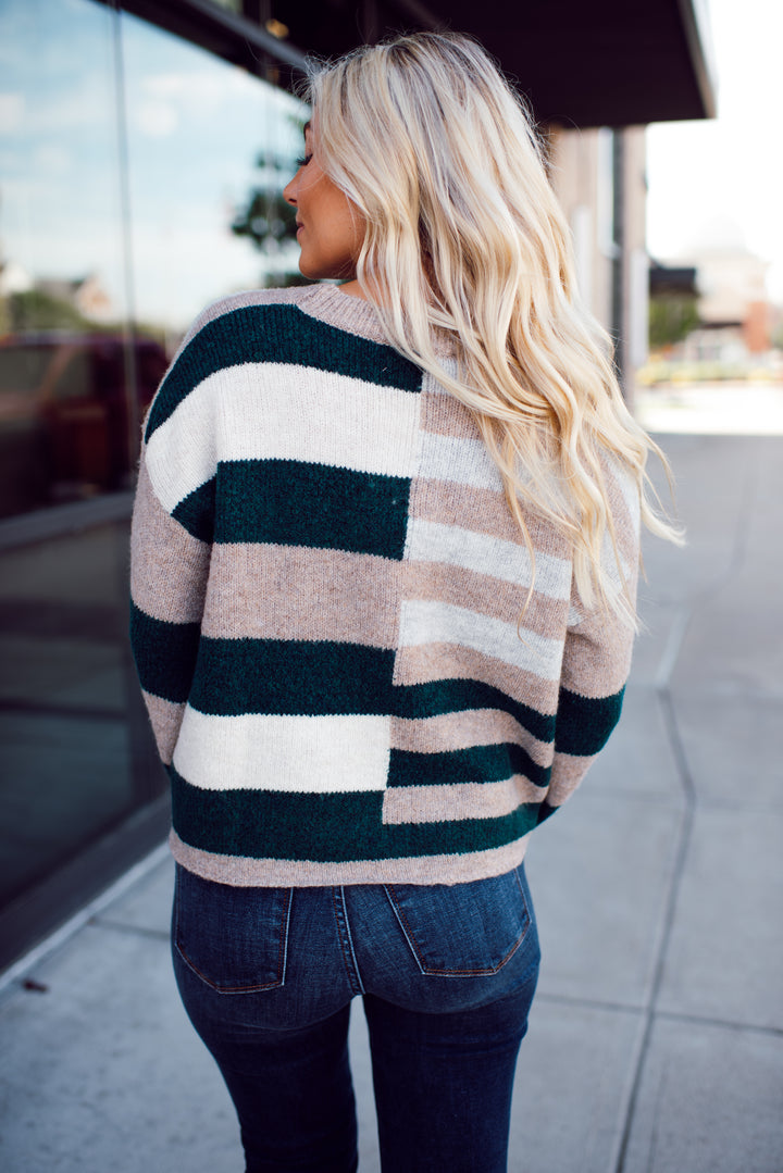 Cider Season Sweater (Hunter Green)