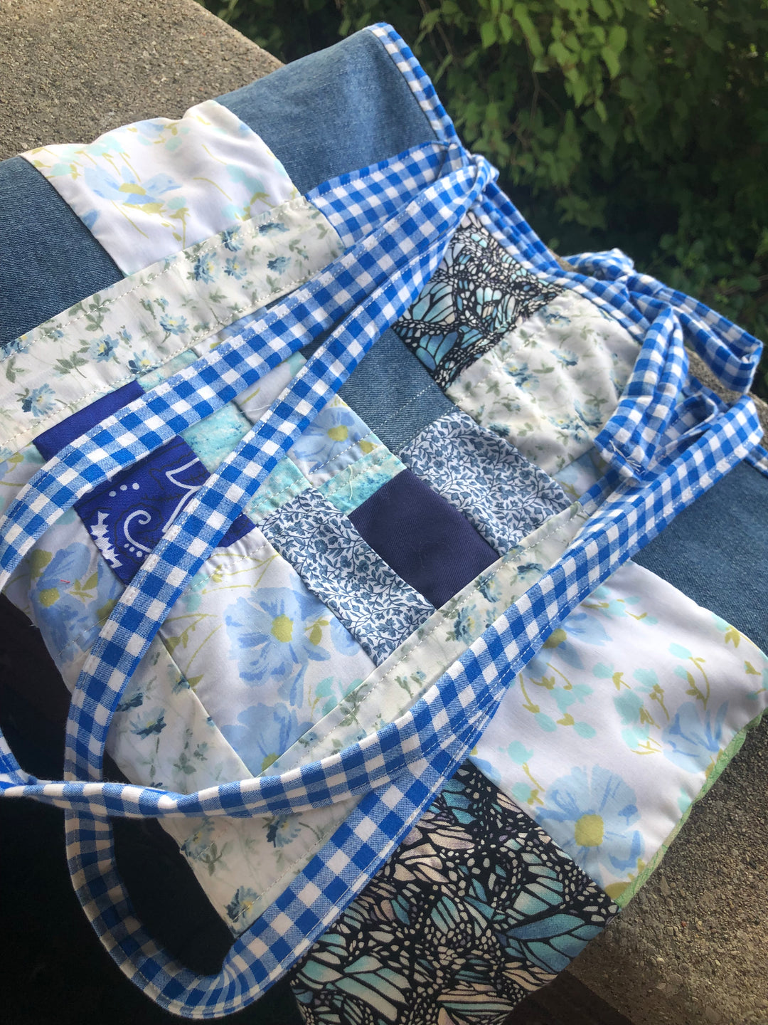 Patchwork Pocket Tote