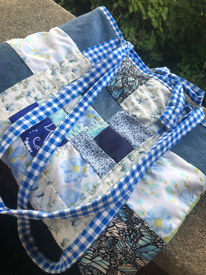 Patchwork Pocket Tote