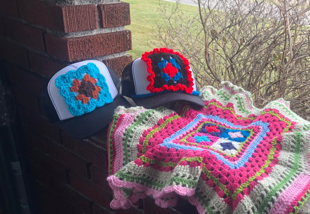 Crochet Trucker Hat