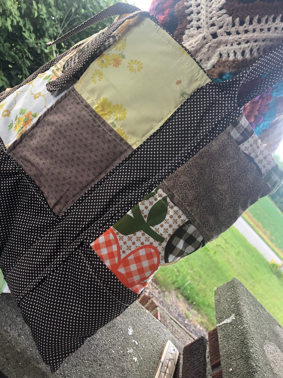 Patchwork Pocket Tote