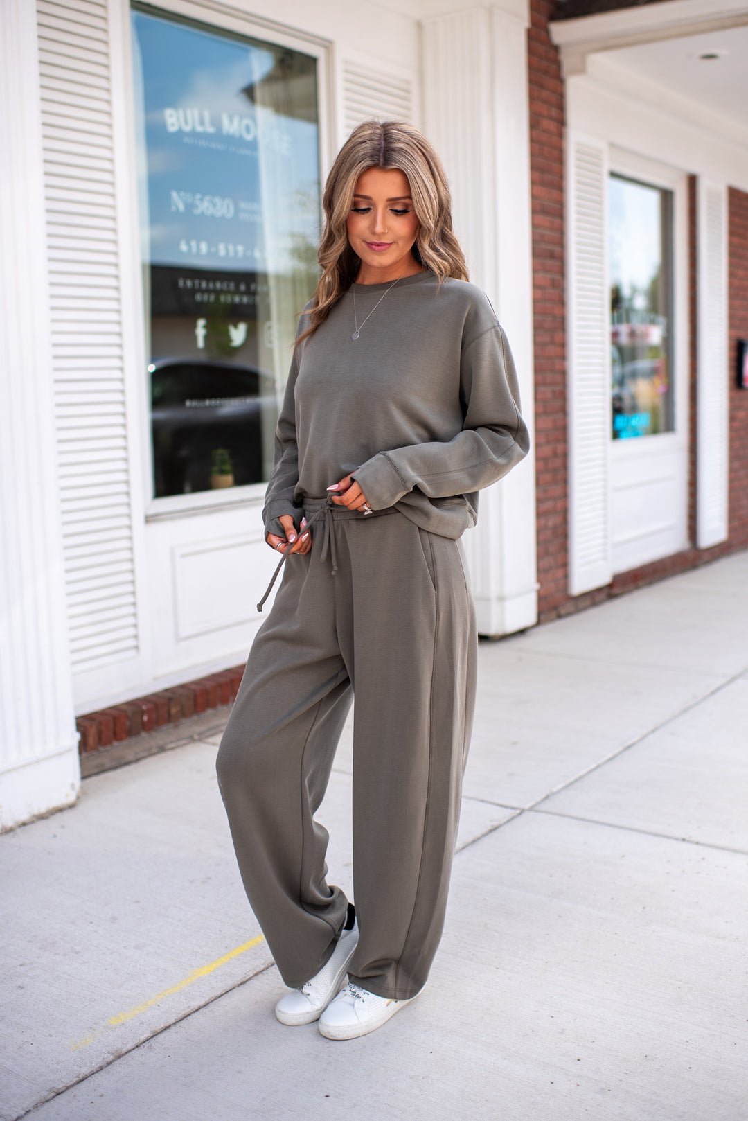 Rest & Relax Pullover (Olive)