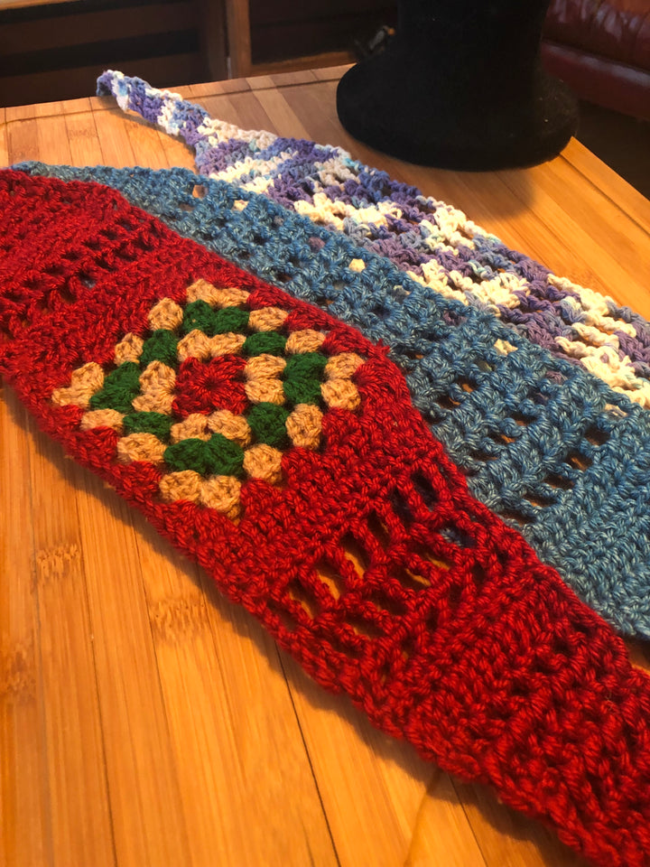 Crochet Headband Scarf