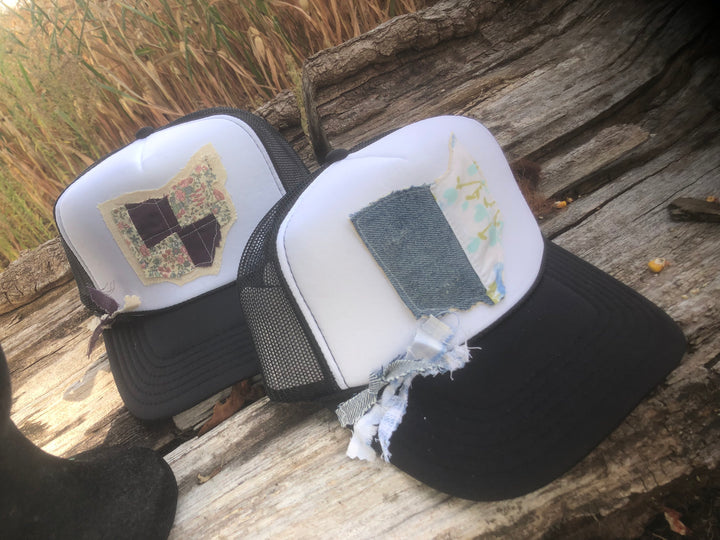 Patchwork Trucker Hat