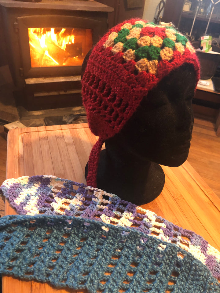 Crochet Headband Scarf