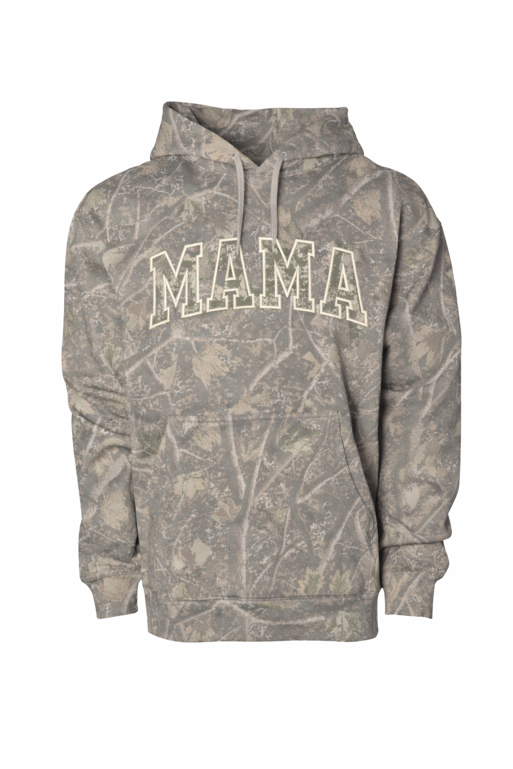 Camo Embroidered Mama Hoodie
