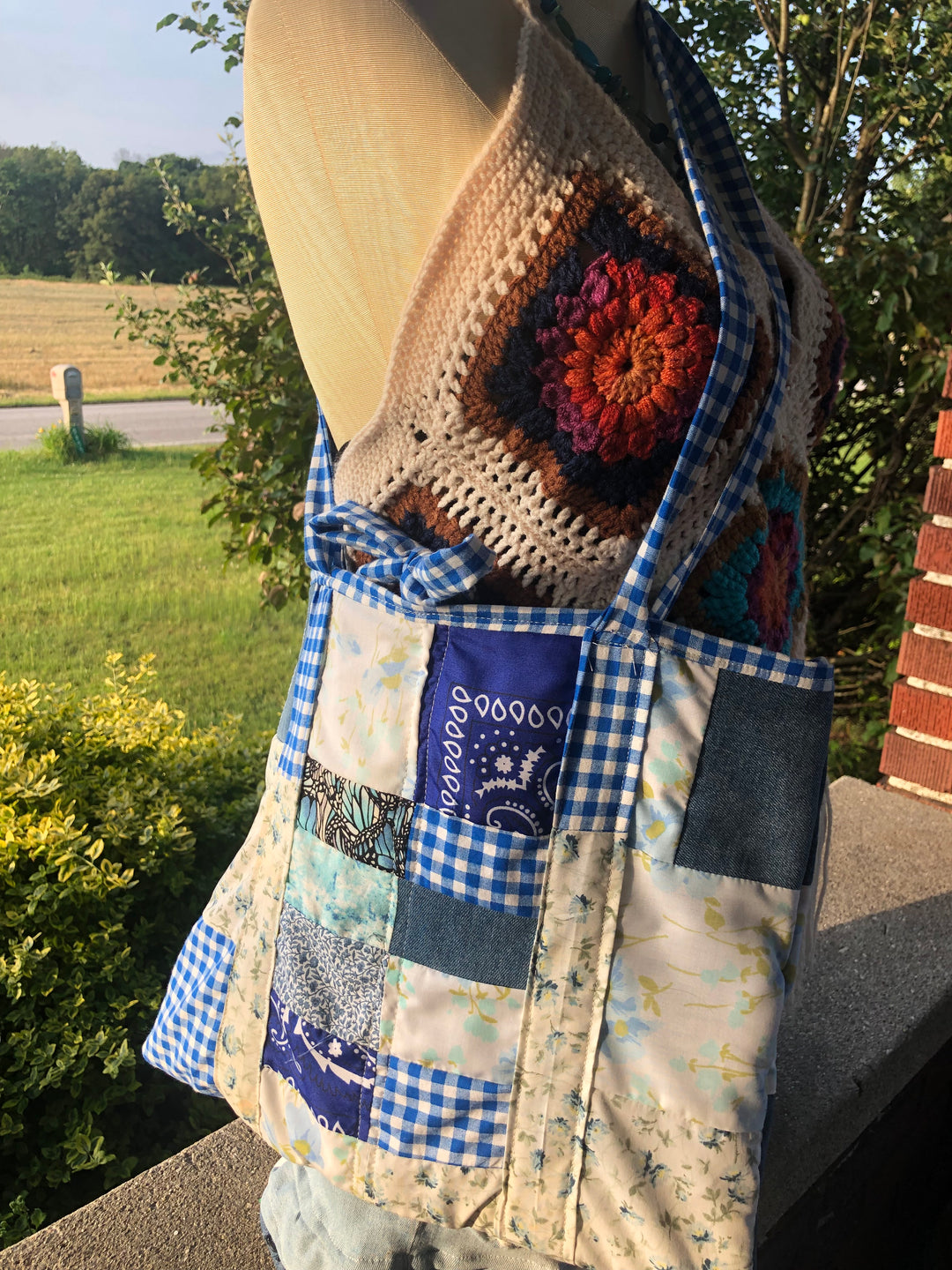 Patchwork Pocket Tote