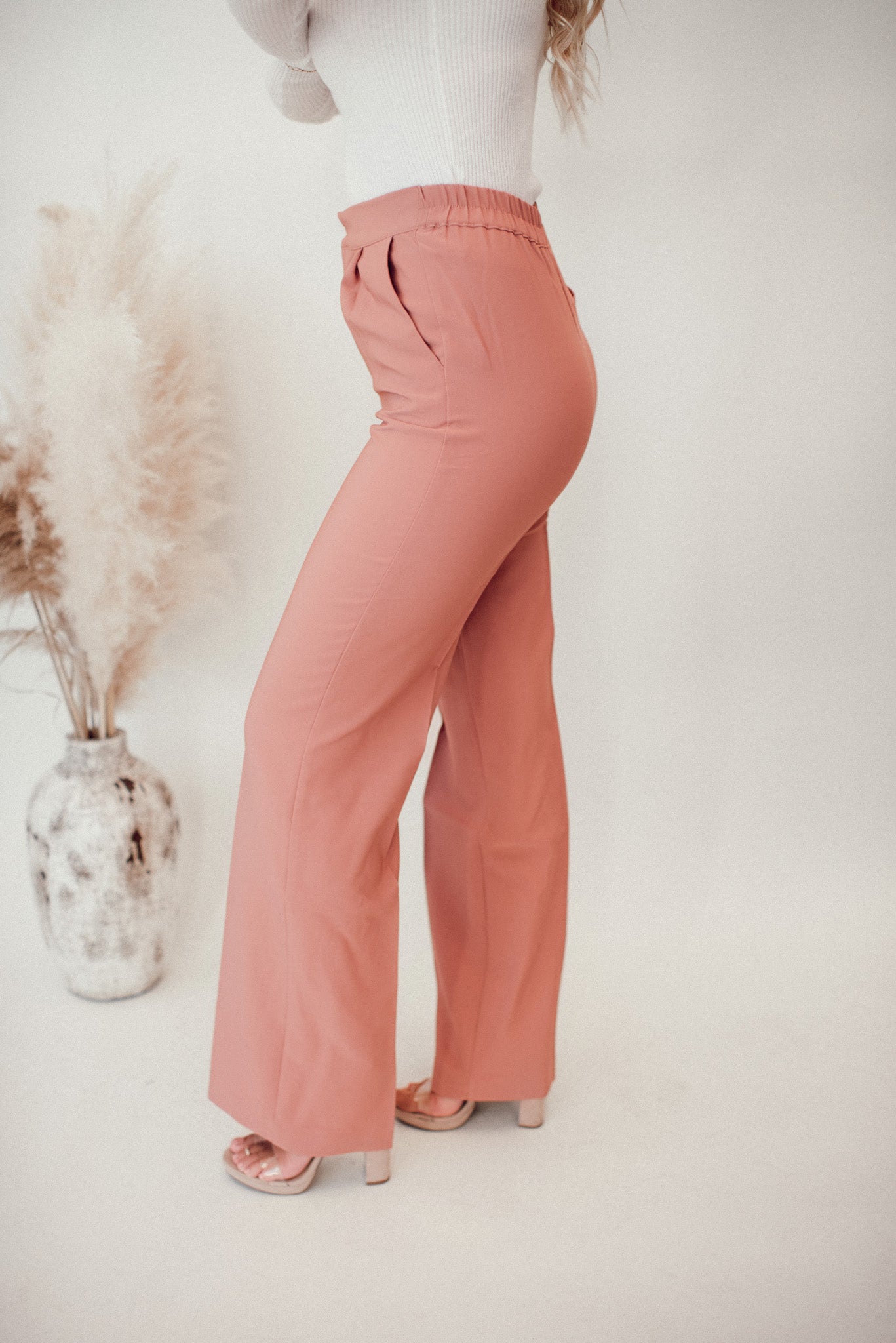Of Course Pants (Wood Pink)