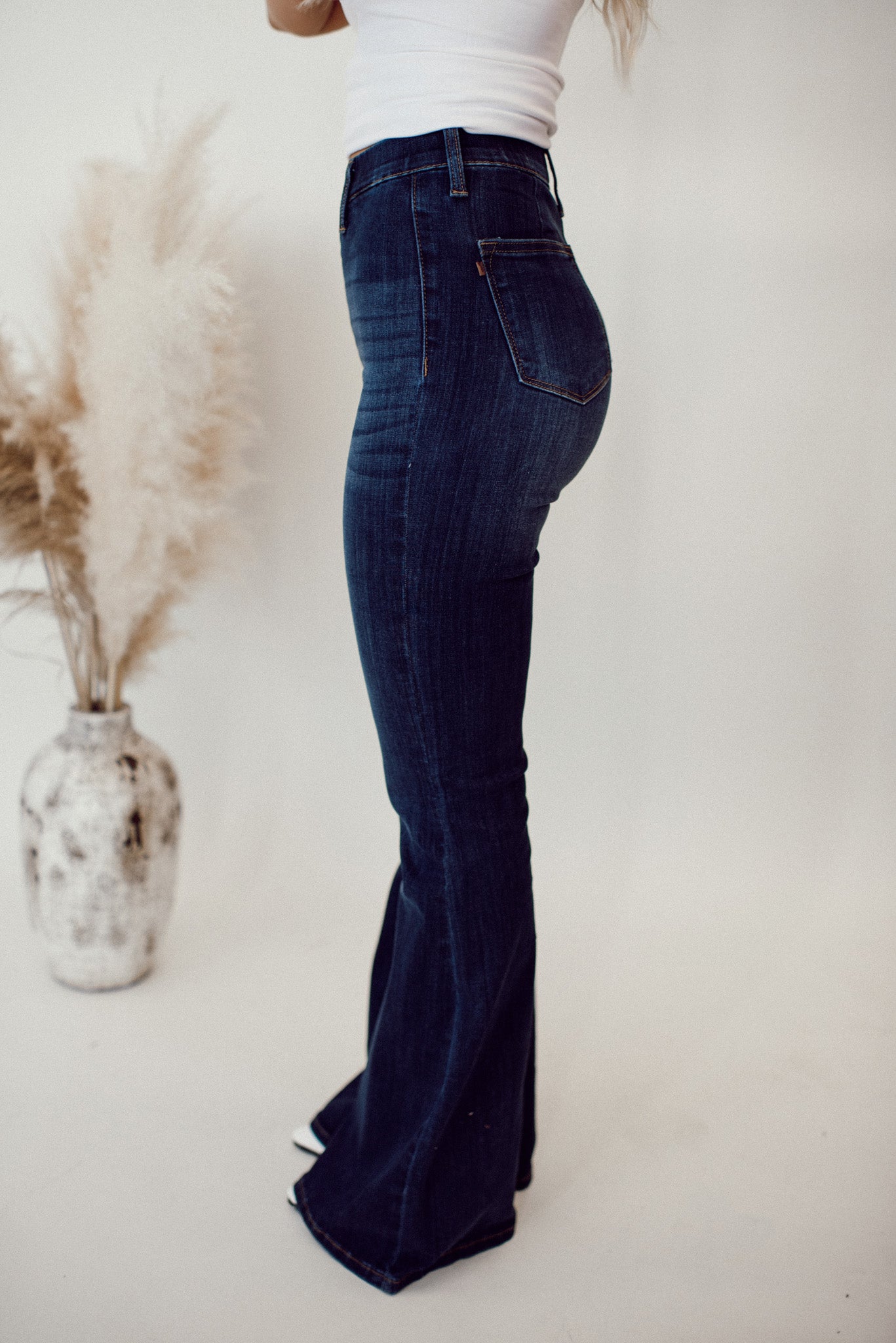 Judy Blue Morgynn High Waisted Flare Jeans (Dark)