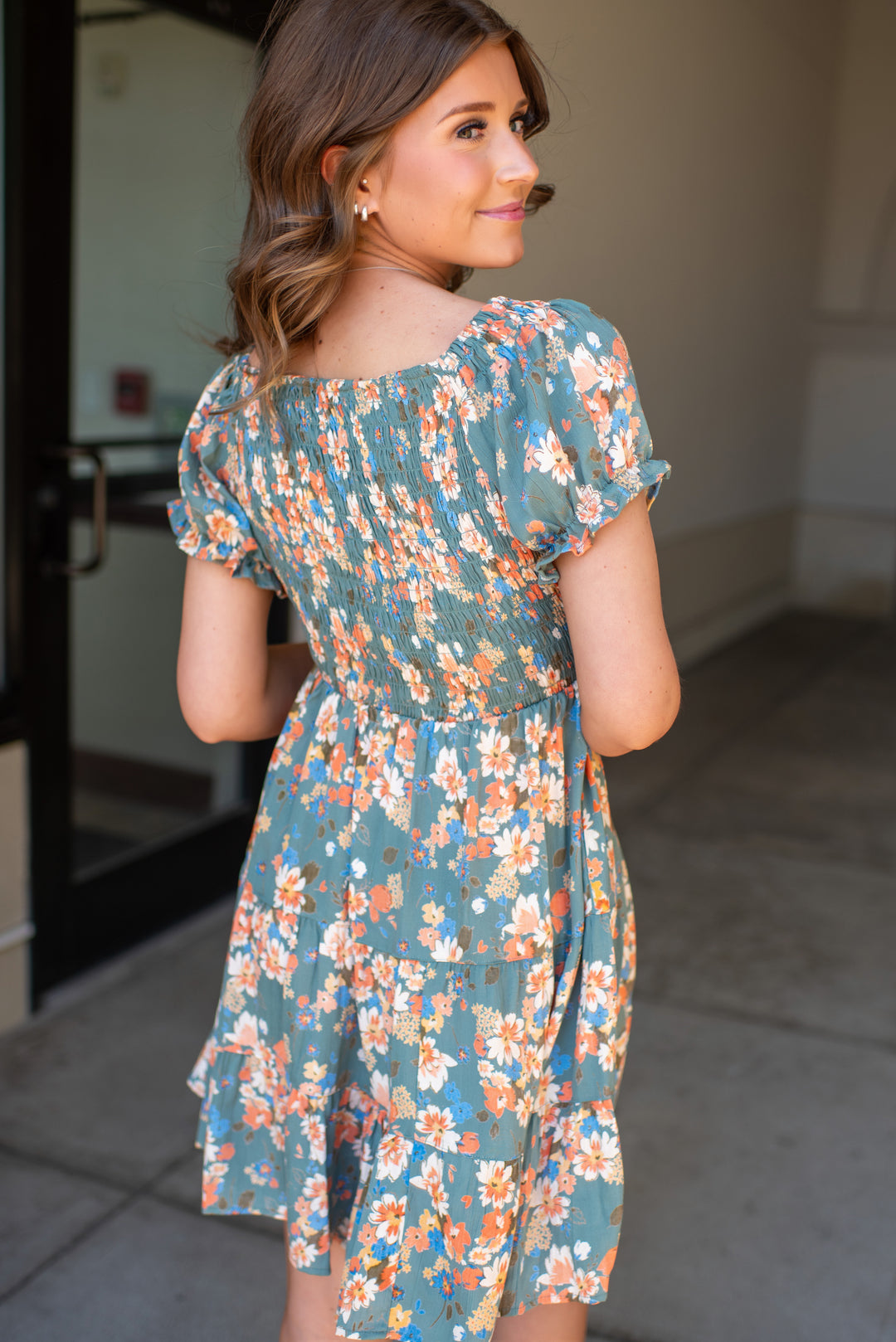 Saylor Mini Dress (Green)