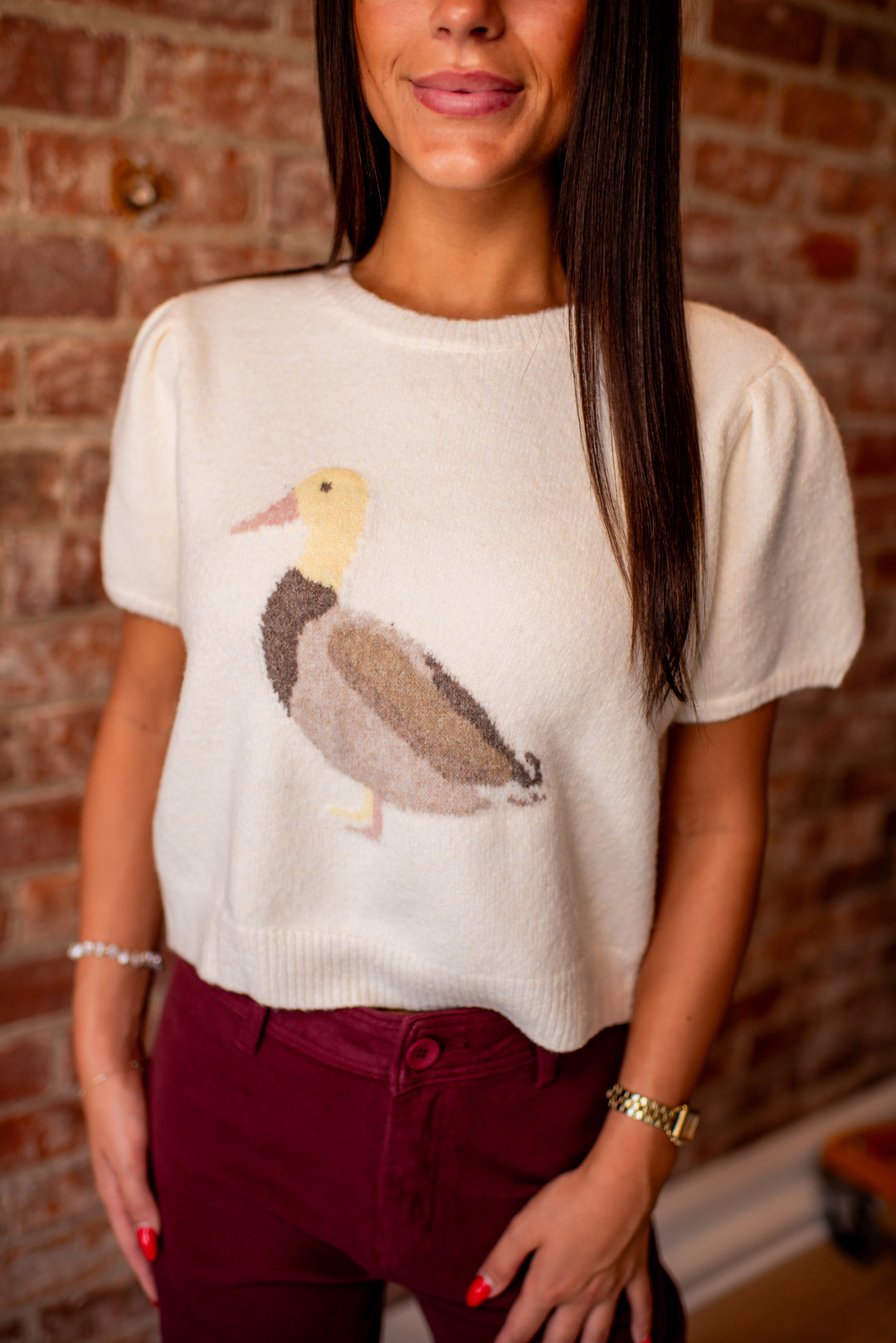 Duck Duck Top (Ivory)