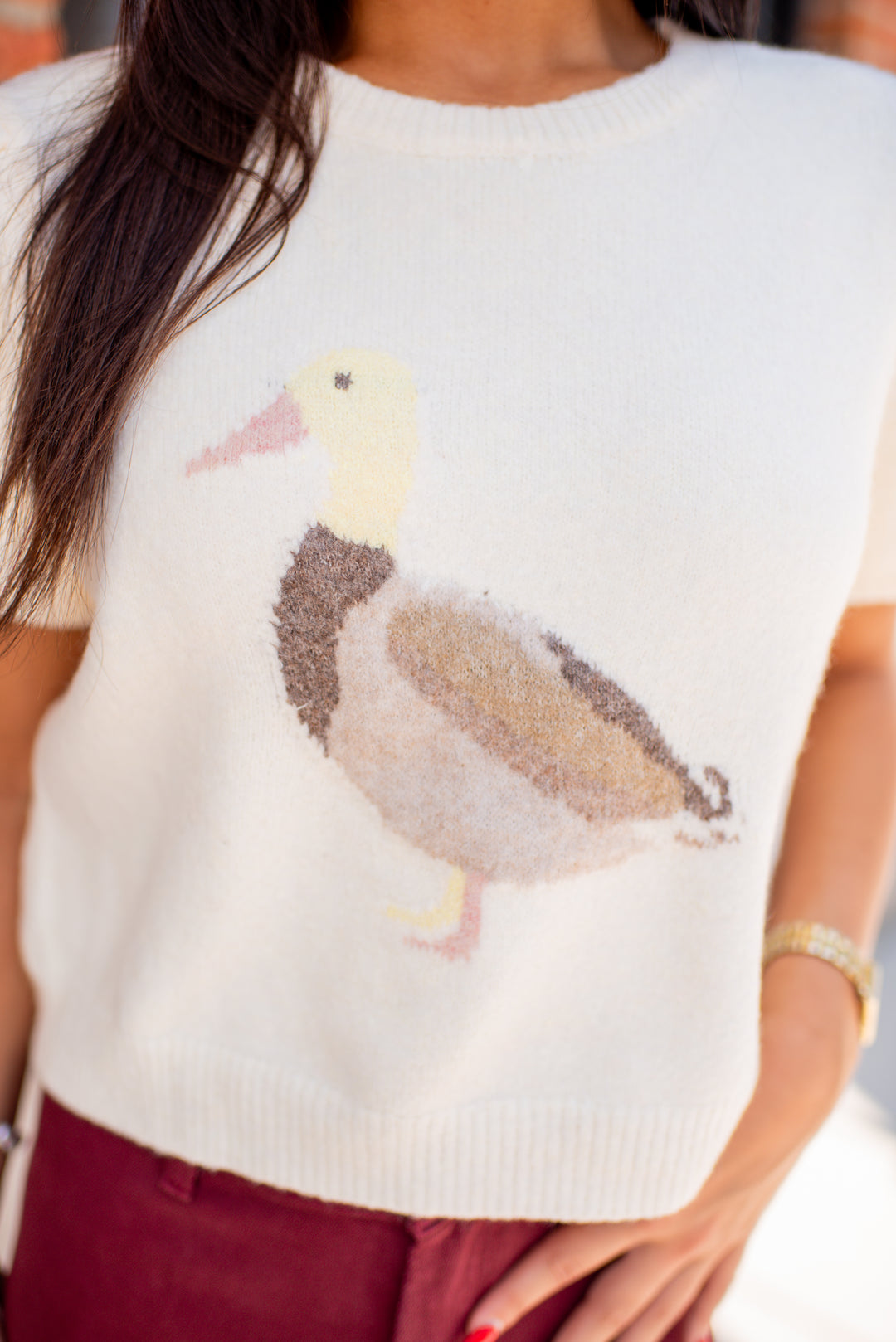Duck Duck Top (Ivory)
