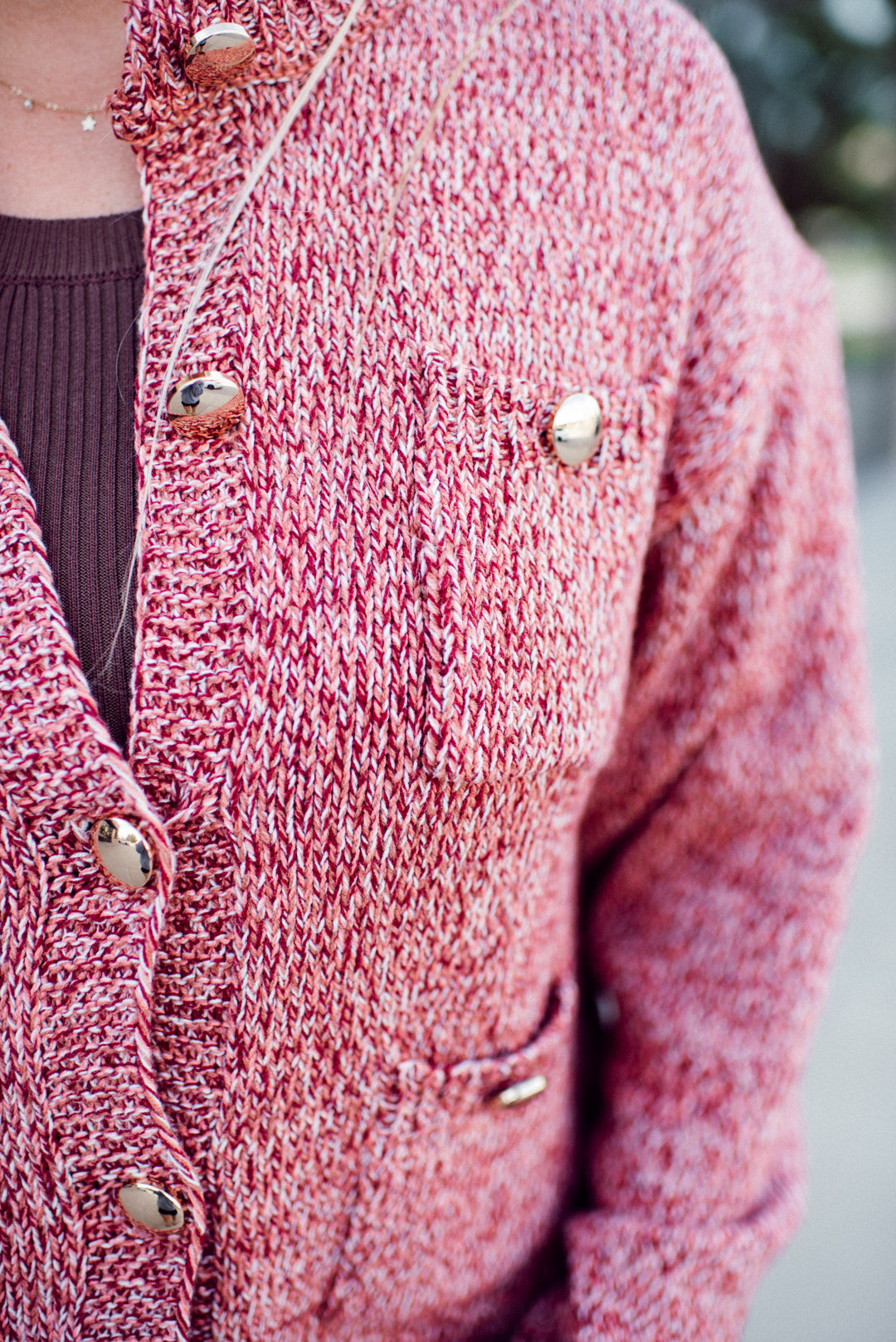 Practical Magic Cardigan (Red)