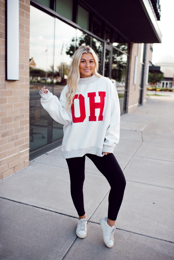Ohio Reversible Mock Neck (Grey)