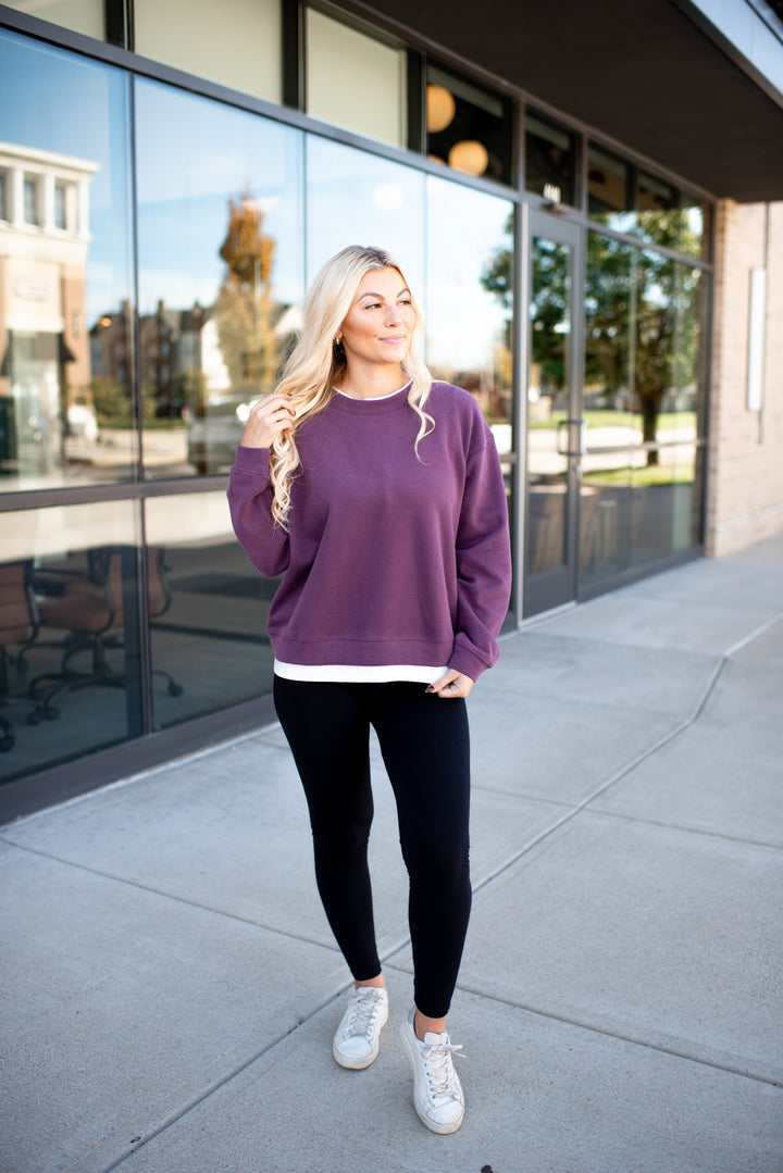 Already Layered Up (Plum)