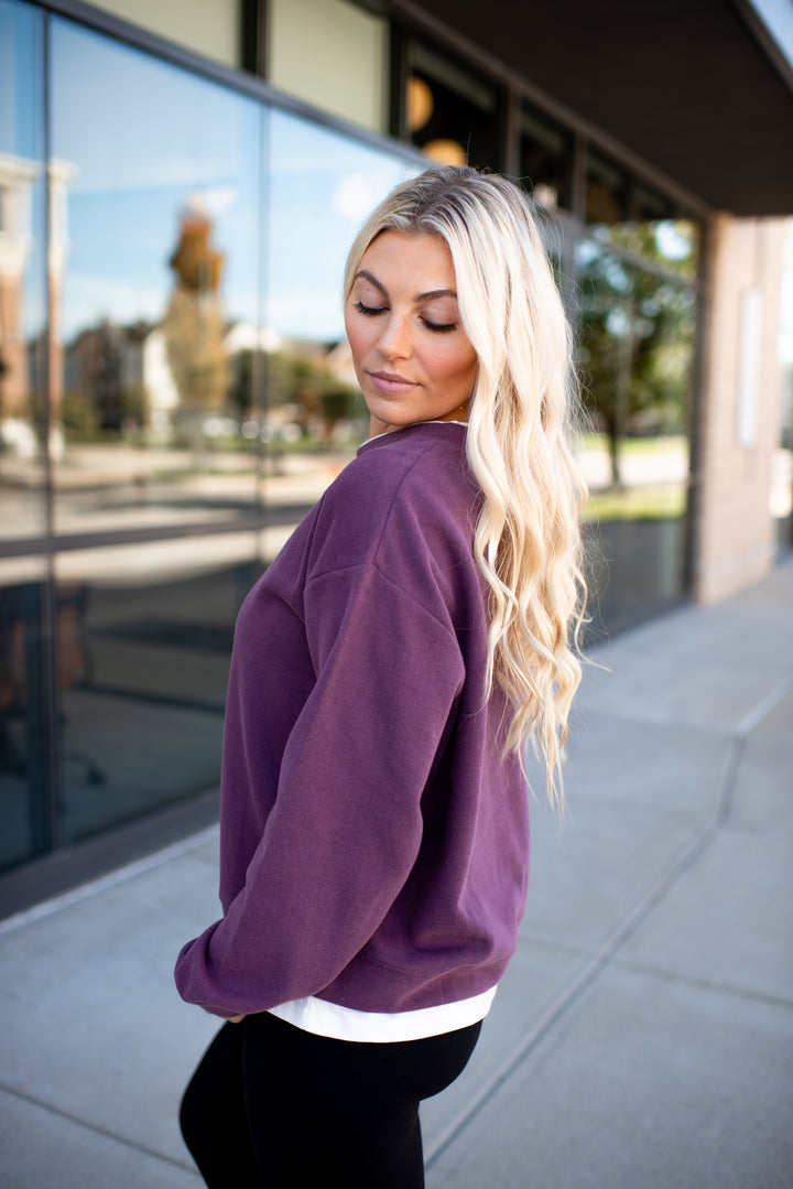 Already Layered Up (Plum)