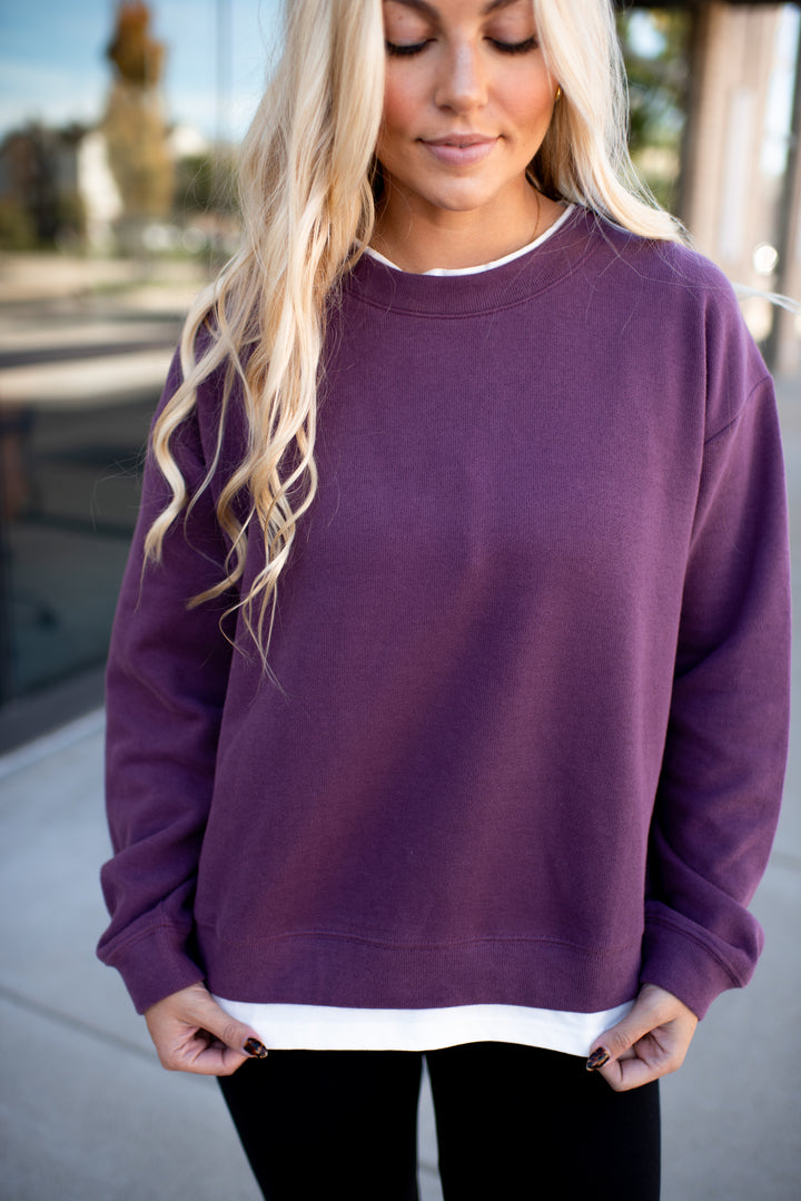 Already Layered Up (Plum)
