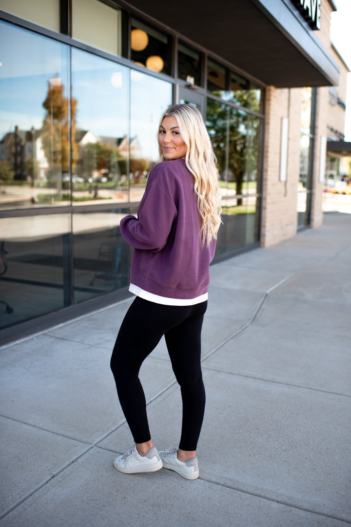 Already Layered Up (Plum)