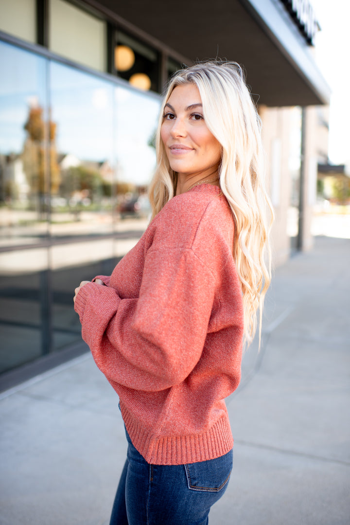The Taylor Crewneck Sweater (Ginger)